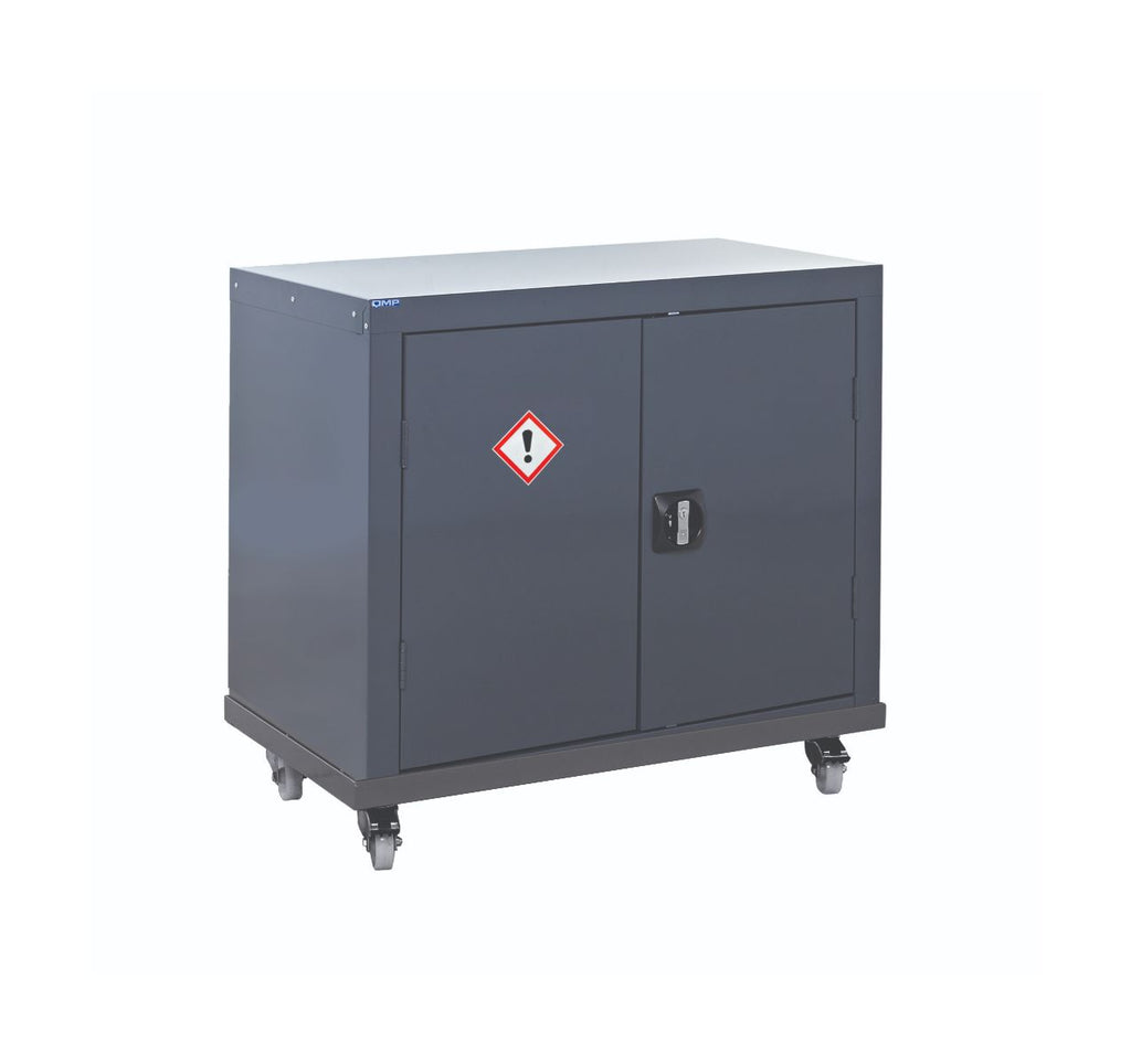Mobile Grey COSHH Cabinets (4804011982883)