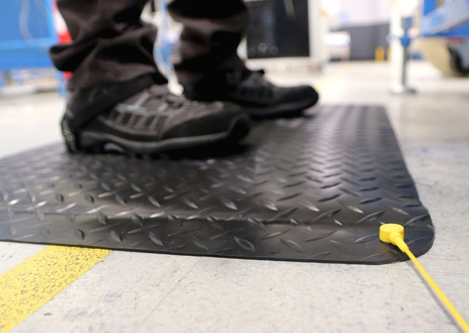 ESD anti-fatigue industrial mat