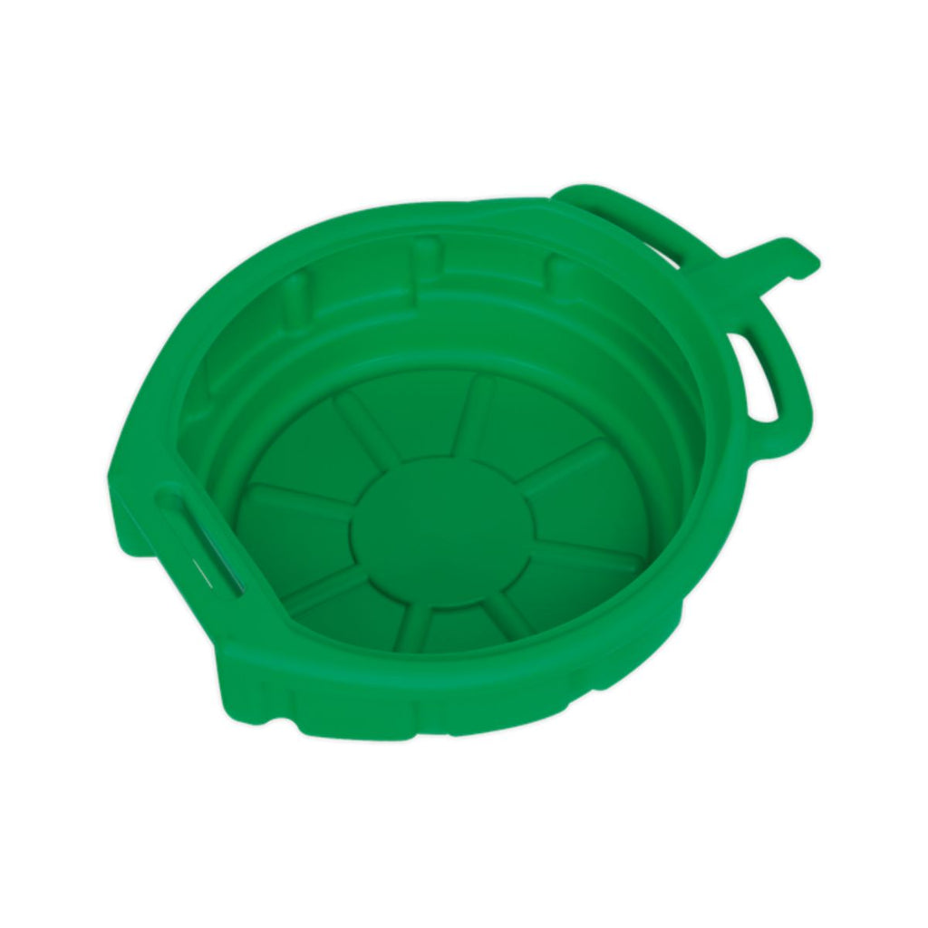 Heavy-Duty Green Anti-Freeze and Oil Drain Pan (17L) (4614914834467)