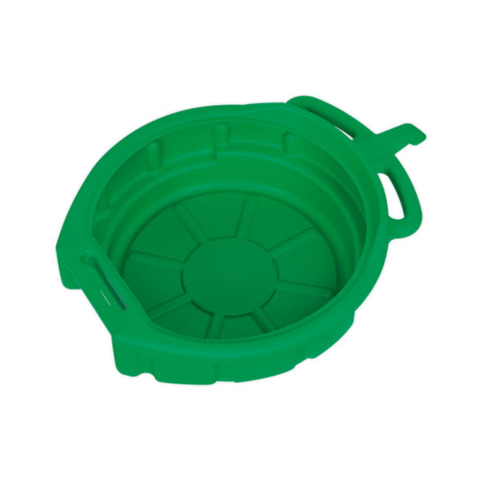 Heavy-Duty Green Anti-Freeze and Oil Drain Pan (17L) (4614914834467)