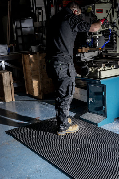 Industrial PVC Duckboard Matting | First Mats