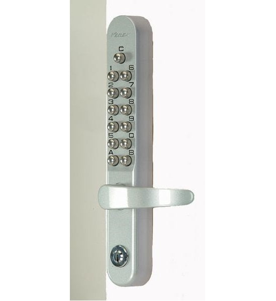 Standard Digital Door Lock with Key Override (4807693565987)