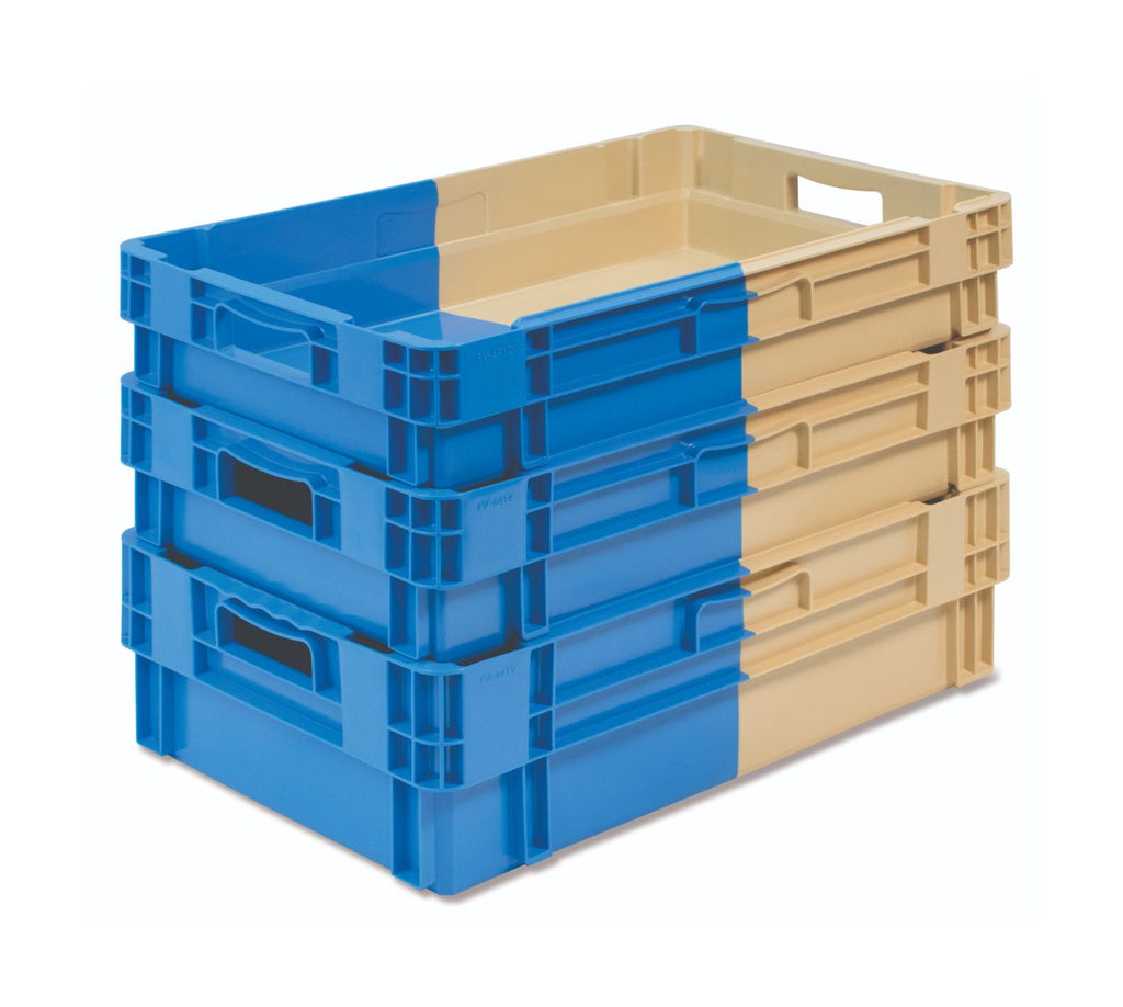 Dual Colour Blue and Beige Euro Containers (4798400725027)