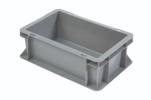 5 Litre Plastic Euro Containers - 10 Pack (300mm x 200mm x 120mm)