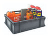 10 Litre Plastic Euro Containers (400mm x 300mm x 120mm) propped (4597892546595)