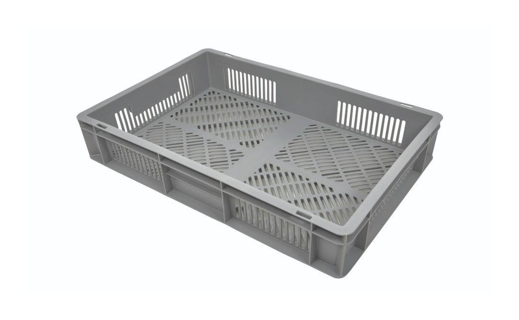 Vented Stackable Plastic Euro Containers (4797482041379)
