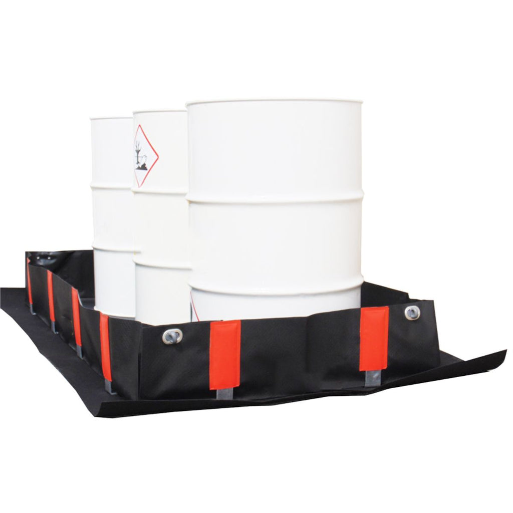 PCB2 Portable Bund for Oil Drums (2000x1000x250mm)