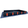 PCB4 Portable Bund for 2 x IBC (2500x1500x250mm)