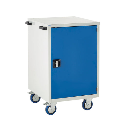 EUC9860651MB Mobile Tool Storage Cupboard - 1 Shelf Blue (4483362717731)