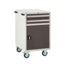 EUC9860652MK Mobile Tool Storage Cupboard with 2 Drawers Black (4483362816035)