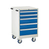 EUC9860655MB Mobile Tool Cabinet with 5 Drawers (Various Sizes) Blue (4483363078179)