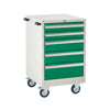 EUC9860655MG Mobile Tool Cabinet with 5 Drawers (Various Sizes) Green (4483363078179)
