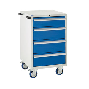 Mobile Tool Roller Cabinet with 4 Drawers