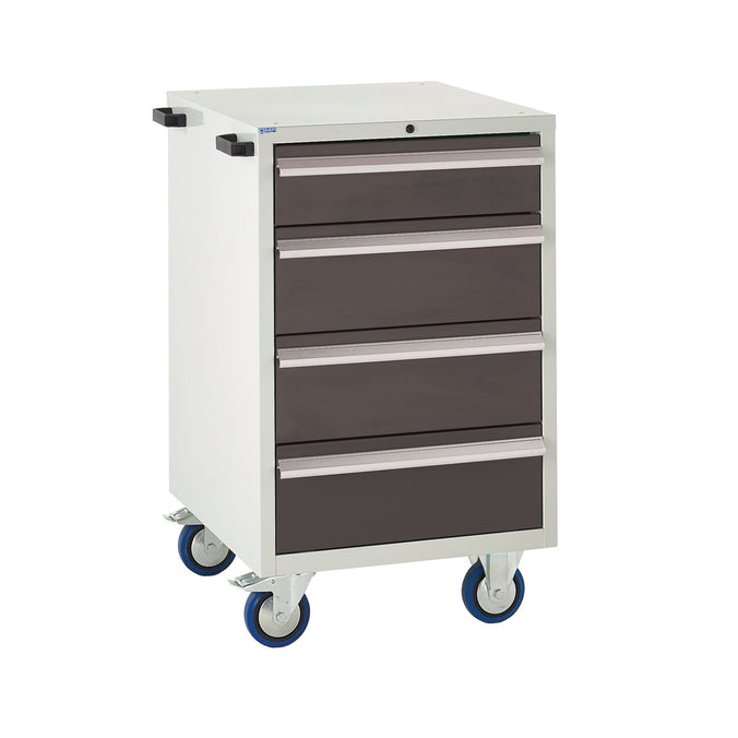 EUC986065AMK Mobile Tool Cabinet with 4 Drawers Black (4483362947107)