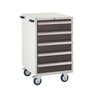 EUC986065CMK Mobile Tool Cabinet with 5 Drawers (Same Sizes) Black (4483363012643)