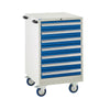 EUC986065VMB Mobile Tool Cabinet with 7 Drawers Blue (4483363143715)