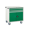 EUC9890652MG Mobile Tool Storage Cupboard with 2 Drawers Green (4483362816035)