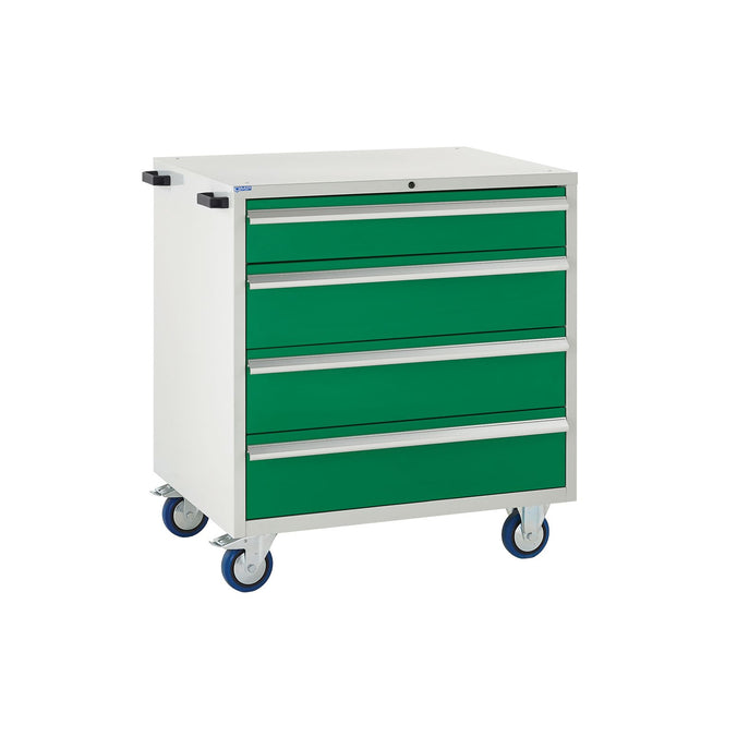 EUC989065AMG Mobile Tool Cabinet with 4 Drawers Green (4483362947107)