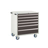EUC989065EMK Mobile Tool Cabinet with 6 Drawers Black (4483363110947)
