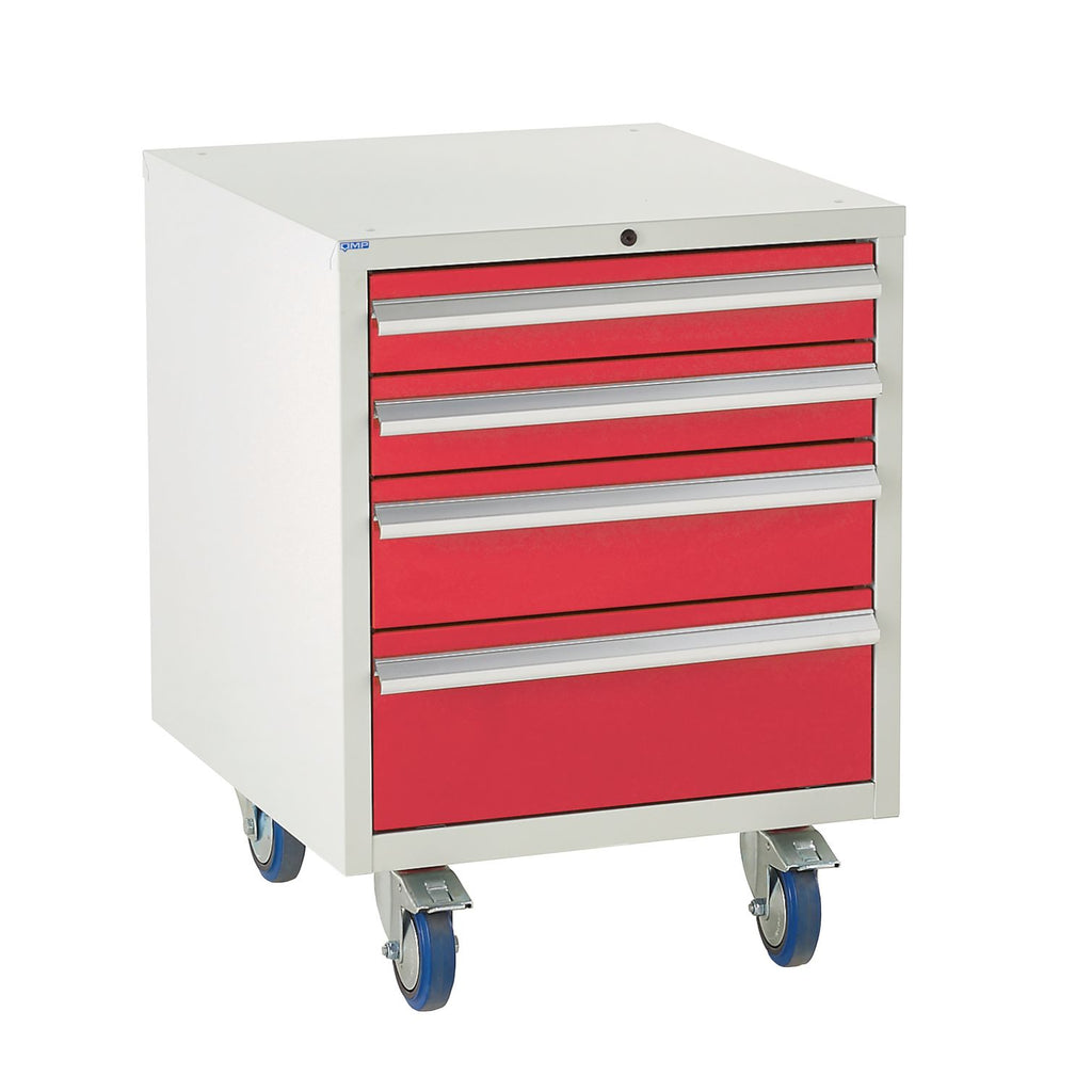 red mobile under storage cabinet (4491142987811)