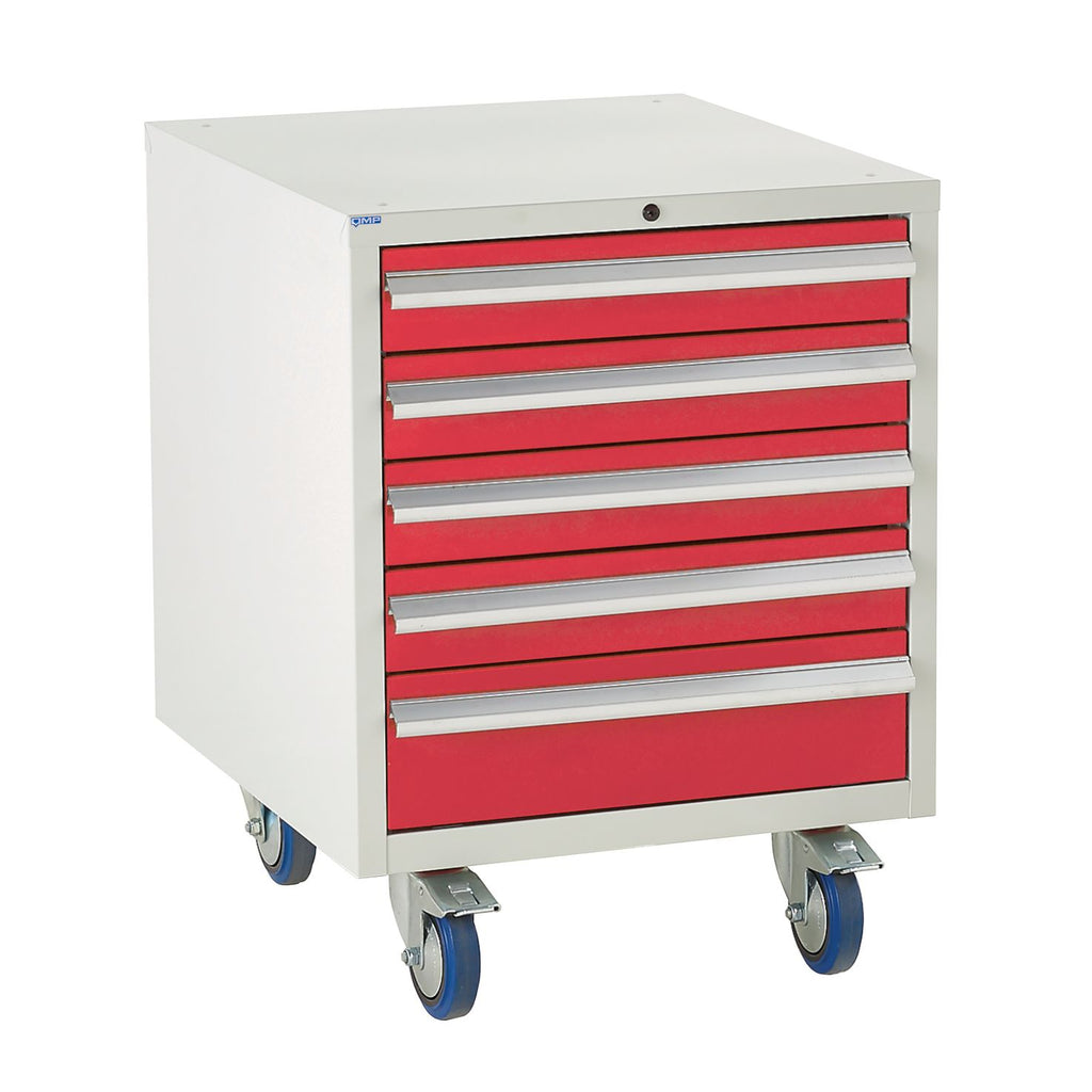 red mobile under storage cabinet (4491143020579)