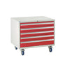 red mobile under storage cabinet (4491143020579)
