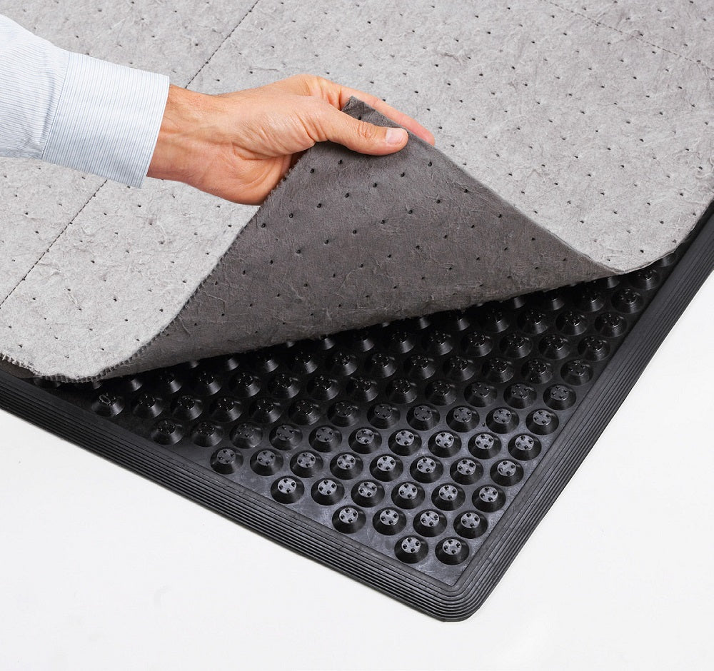 Ecosorb Oil Absorbent Floor Mats | First Mats
