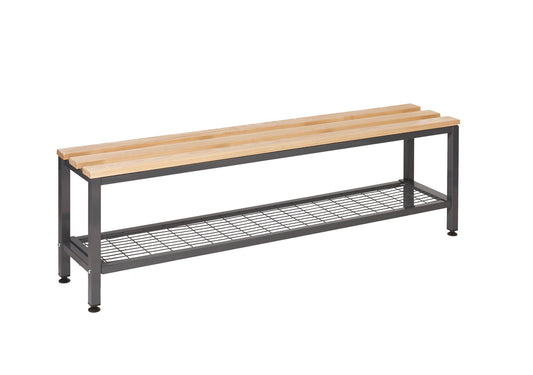 changing room bench with tray (4485757698083)