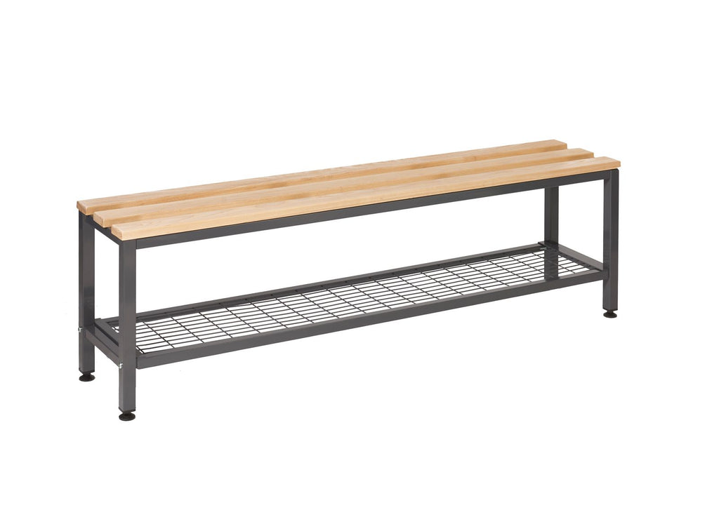 changing room bench with tray (4485757698083)