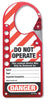 Red-labelled Safety Lockout Hasp (4555559895075)