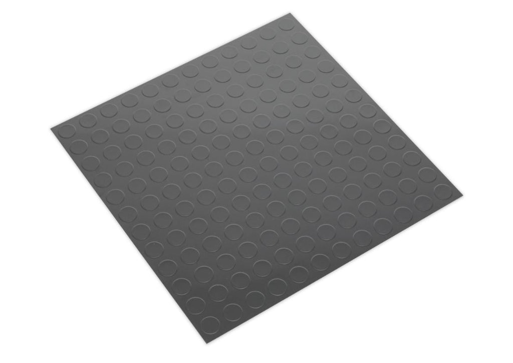 Self-Adhesive Dotted Garage Floor Tiles (Pack of 16) (4631459135523)
