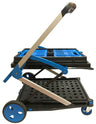 ProPlaz Folding Trolley side view in use (4590902673443)