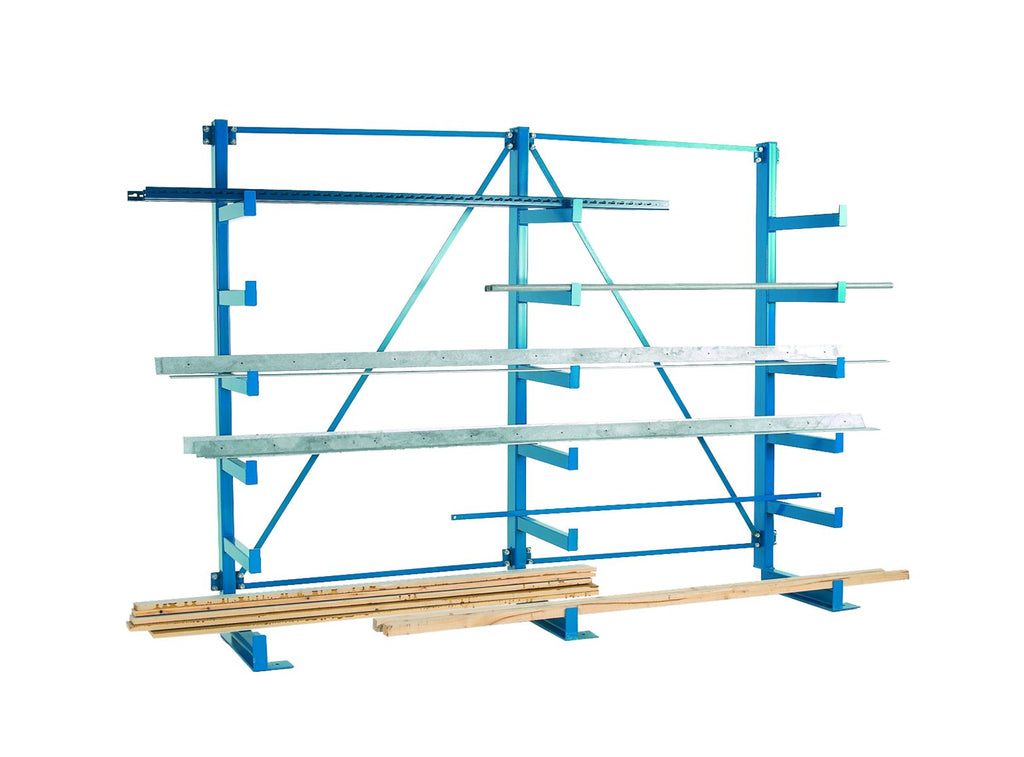 Cantilever Racking with Parallel Arms - Single Sided (4810500374563)