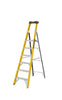 Climb-It Fibreglass Electrician's Platform Step Ladders 6 treads (4801809580067)