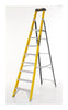 Climb-It Fibreglass Electrician's Platform Step Ladders 8 treads (4801809580067)
