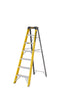 Climb-It Fibreglass Electrician's Swingback Step Ladders 6 treads (4801809645603)
