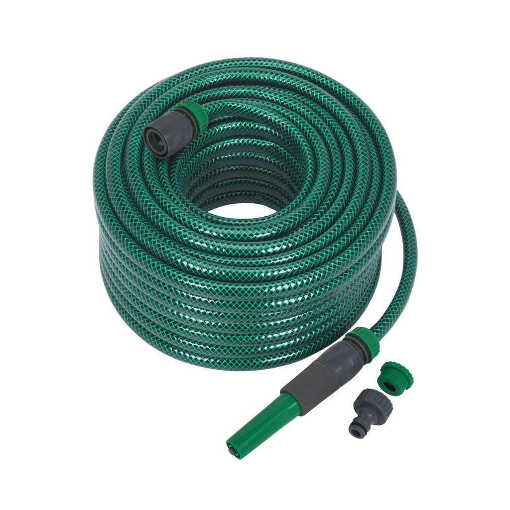30m Water Hose with Fittings (4805703368739)