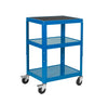 Adjustable Height Shelf Trolleys - 150kg blue (4589902987299)