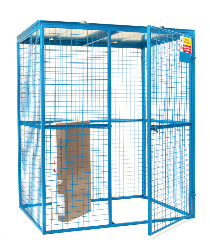 Lock Up Galvanised Steel Site Security Cage