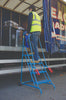 Mobile Dock Loading and Unloading Steps GSD704M in use (4591644114979)