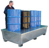 Galvanised Steel Double IBC Bund Pallet
