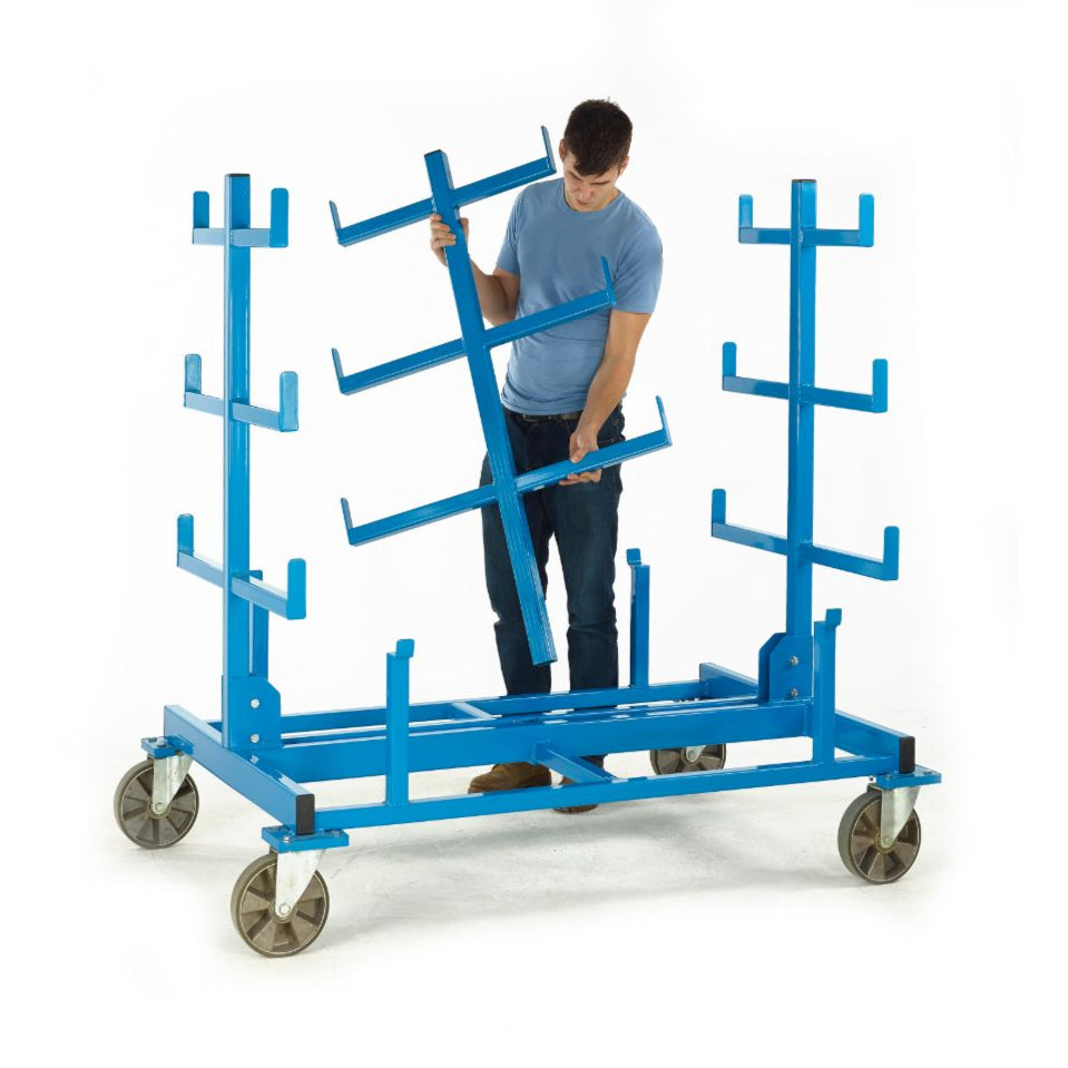 Heavy Duty Mobile Bar Storage Racks