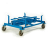 Heavy Duty Mobile Bar Storage Racks 3 posts folded (4810500571171)