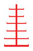 Freestanding Bar Storage Racks arm capacity (4810500603939)