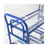 Double-Handle Mailroom Trolley with 2 Full Length Baskets (6236027453611)