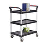 Eco Ali-Plastic 3 Tier Shelf Trolley 750mm (l) x 460mm (w) x 980mm (h) (4589903151139)