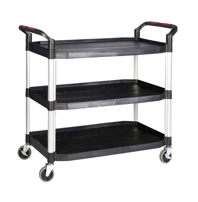 Eco Ali-Plastic 3 Tier Shelf Trolley 990mm (l) x 515mm (w) x 1010mm (h) (4589903151139)