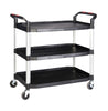 Eco Ali-Plastic 3 Tier Shelf Trolley 990mm (l) x 515mm (w) x 1010mm (h) (4589903151139)