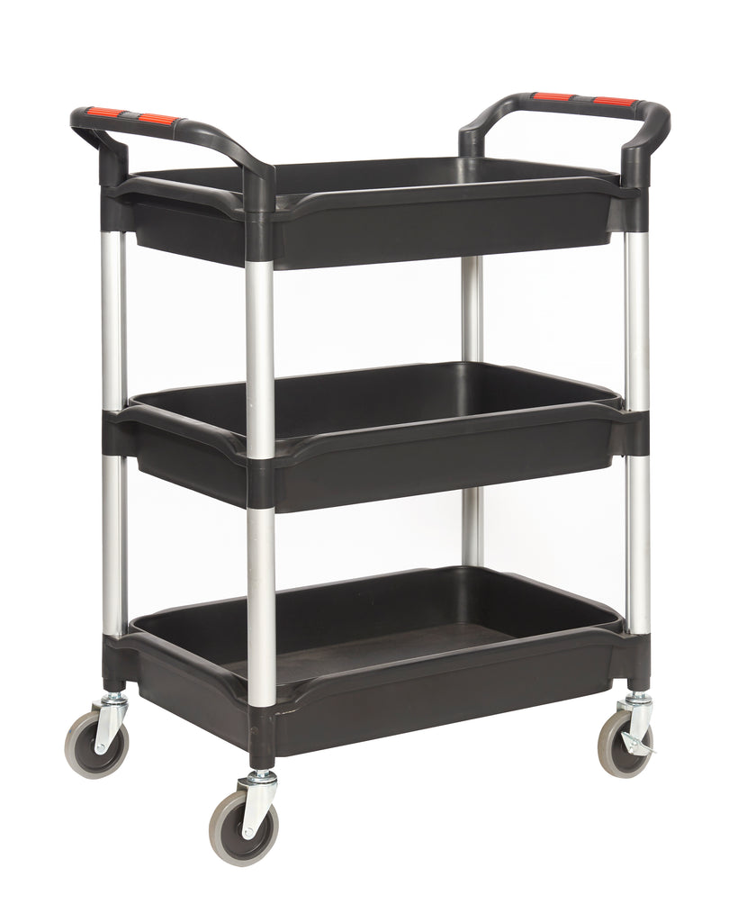Deep Tray Shelf Trolleys - 3 Trays (4589903052835)