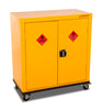 Mobile Yellow COSHH Cabinet (4444951248931)